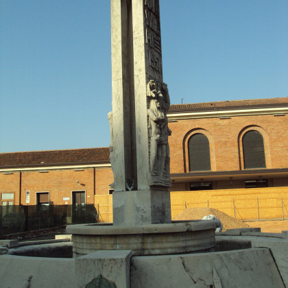 Fontana Riconoscenza – Rovigo – inizio lavori