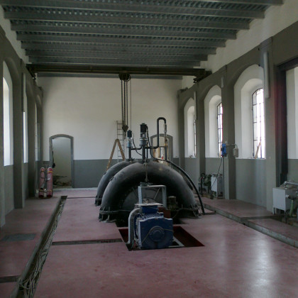 Idrovora Motta – pavimento in resina