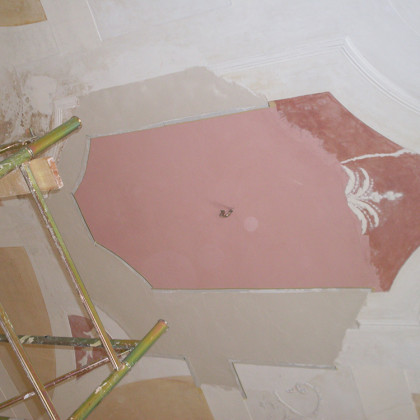 Palazzo Angeli Rovigo – Ricostruzione stucchi