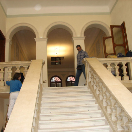 Palazzo Campo – Rovigo – restauro scala in pietra, finale