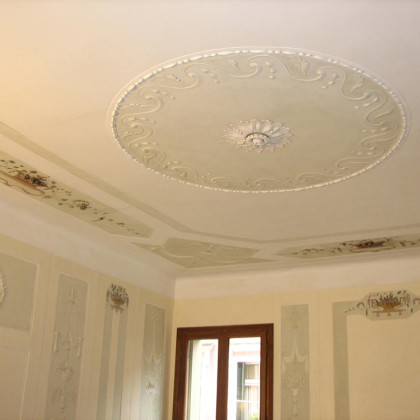Palazzo Campo  – Rovigo – restauro stucchi , finale