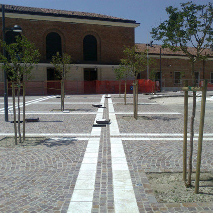 Piazza Riconoscenza – Rovigo – piantumazioni
