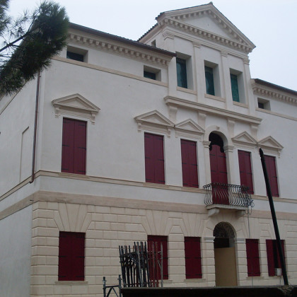 Villa pisani vallaresso saletto – marmorini in facciata