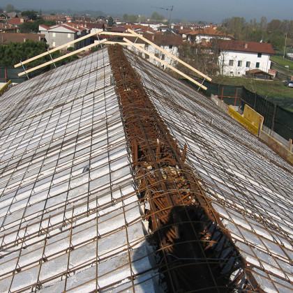 museo ex macello di Porto Viro – realizzo solaio copertura ecosism