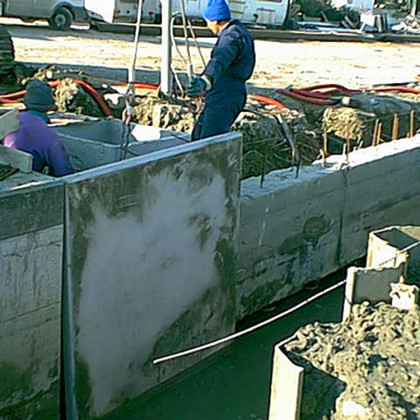 porto di barricata – opere in c.a. di sopraelevazione banchina esistente 1